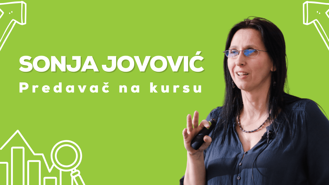 Sonja Jovović - predavač na kursu GOOGLE PROFIL PREDUZEĆA