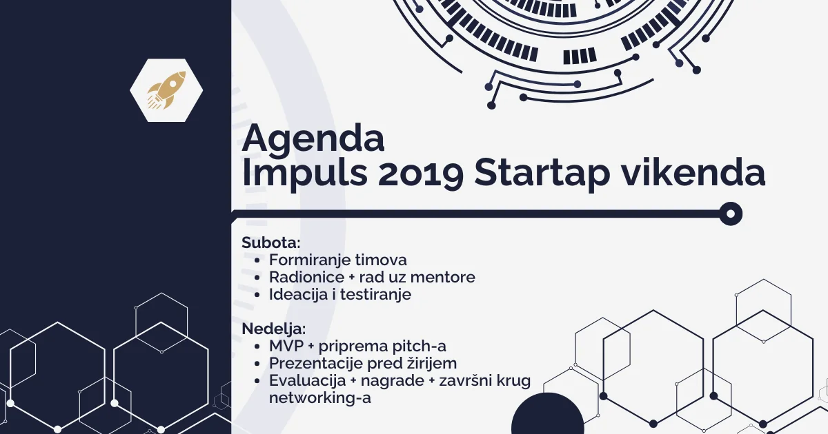 Agenda Impuls 2019 Startap vikenda