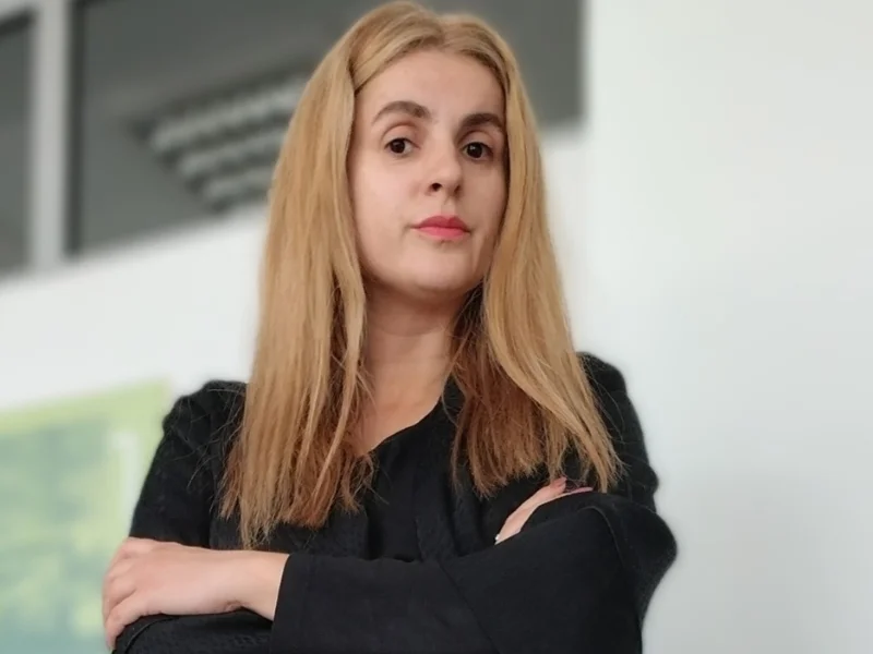 Miljana Točilović, menadžerka za inovacije u Naučno tehnološkom parku Čačak, moderatorka na RISC IMPULS 2019 DOO GORNJI MILANOVAC panelu pod nazivom "U prvi redovima startap kompanija: Dame koje vode i inoviraju"