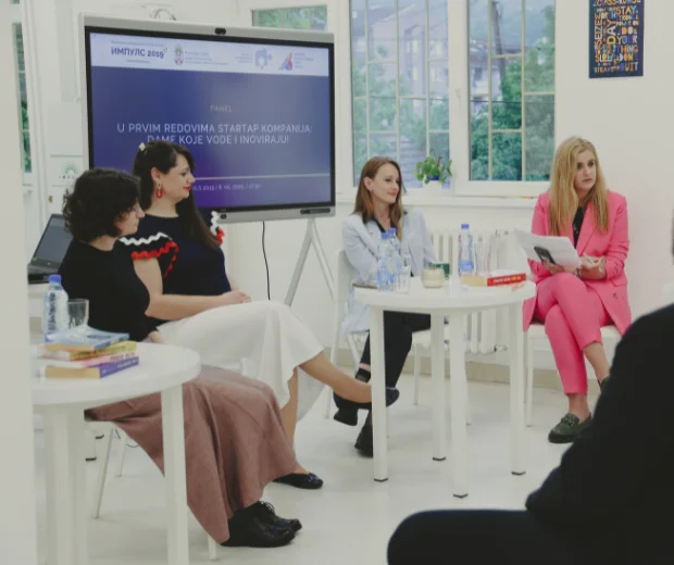 Impuls 2019 Panel Uprvim redovima startap kompanija Dame koje inoviraju